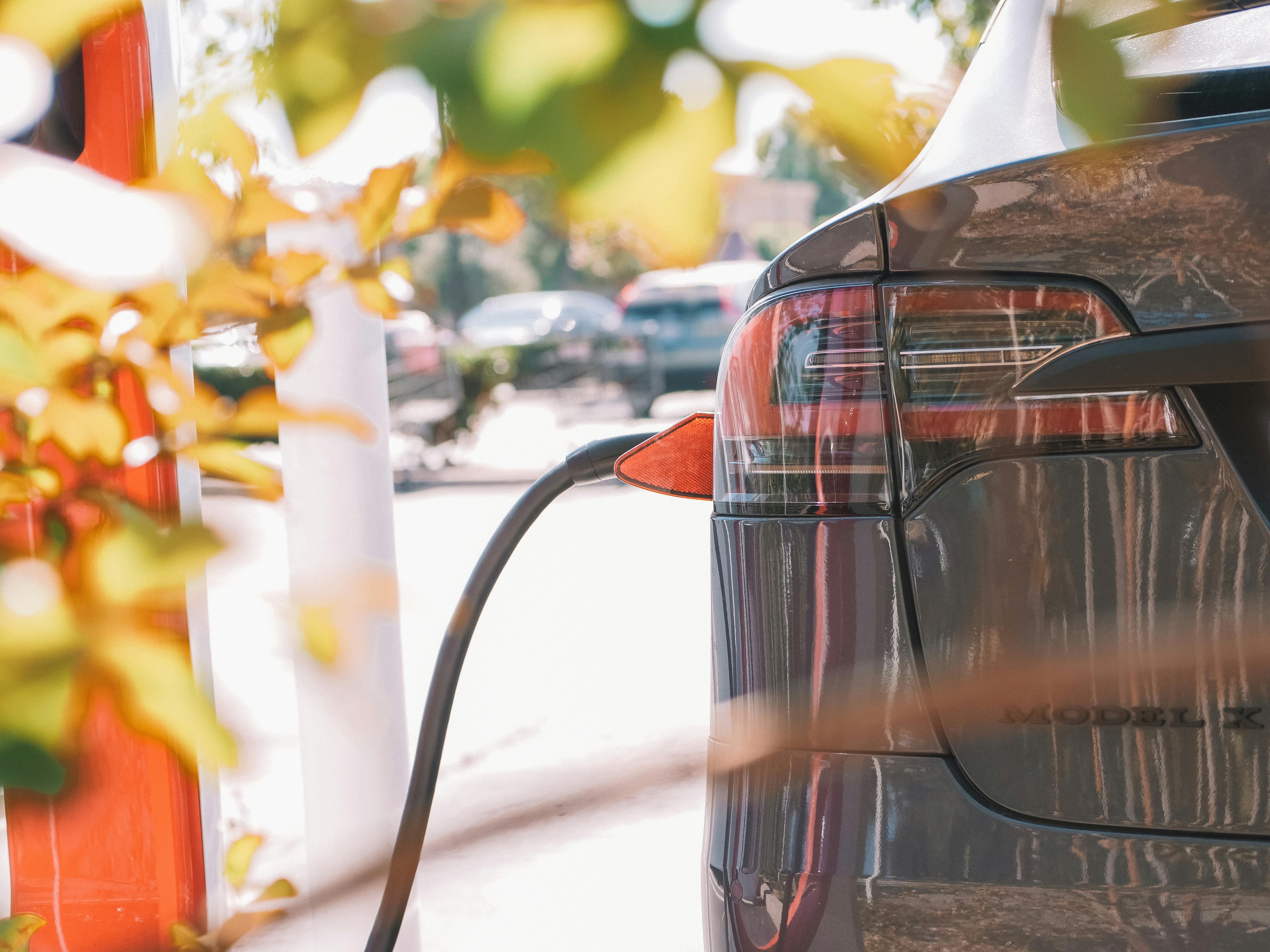 Charging electric car